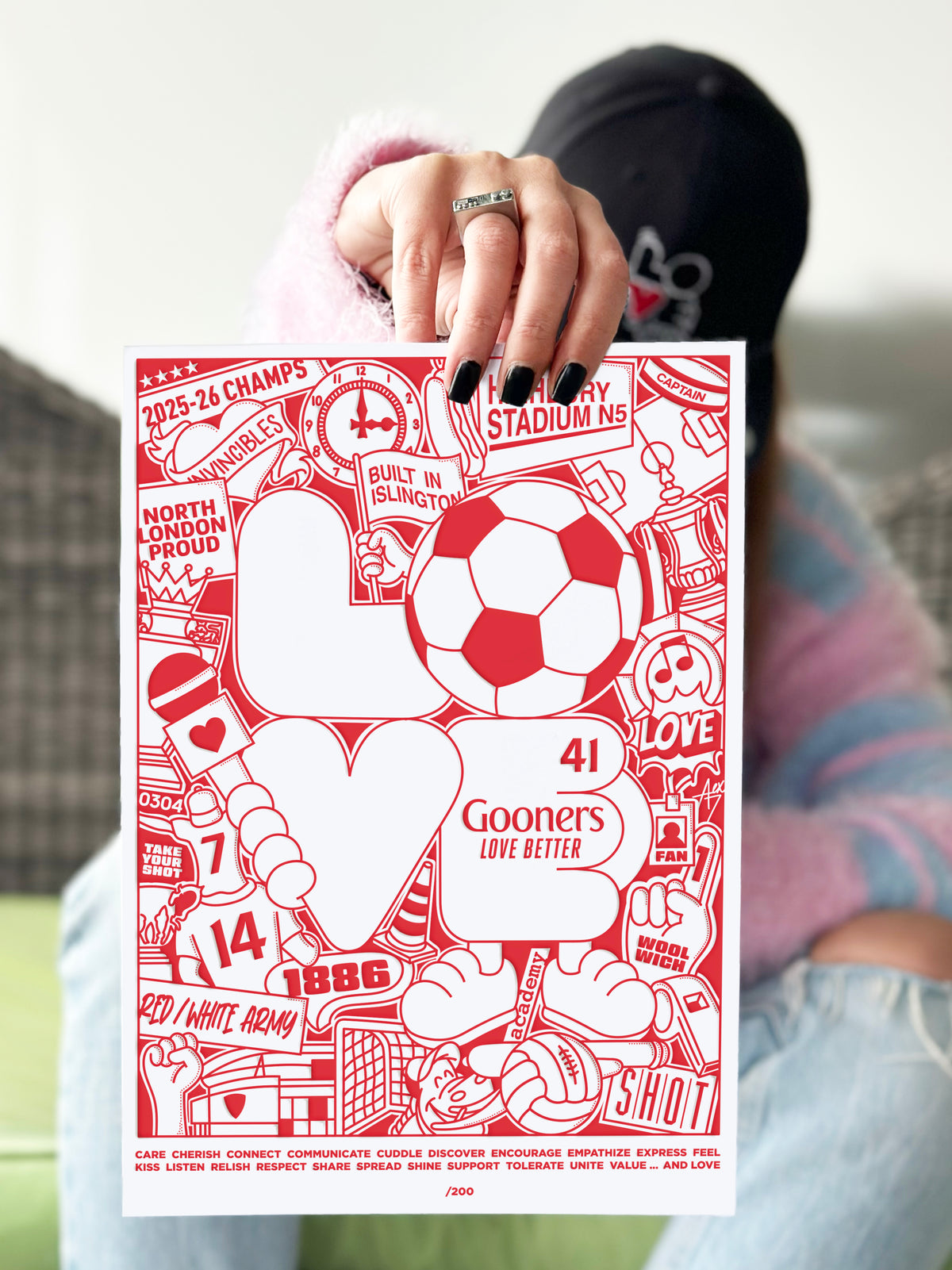 NORTH LONDON red edition /100