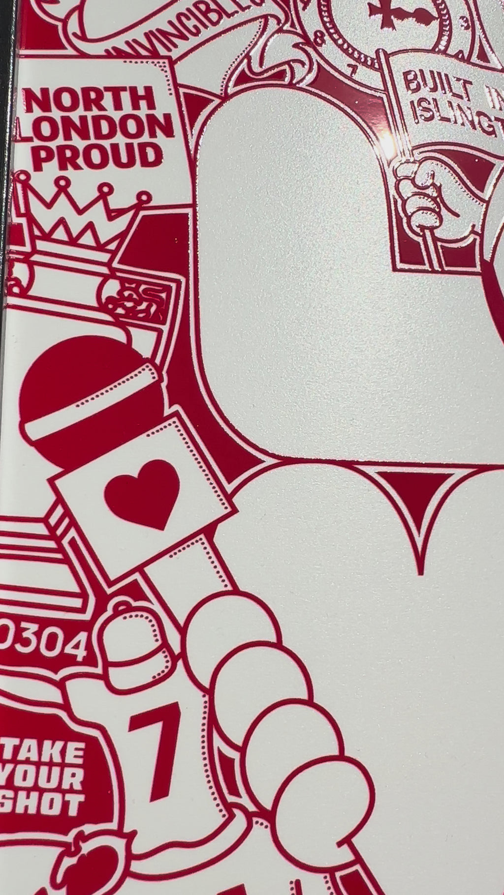 NORTH LONDON red edition /100